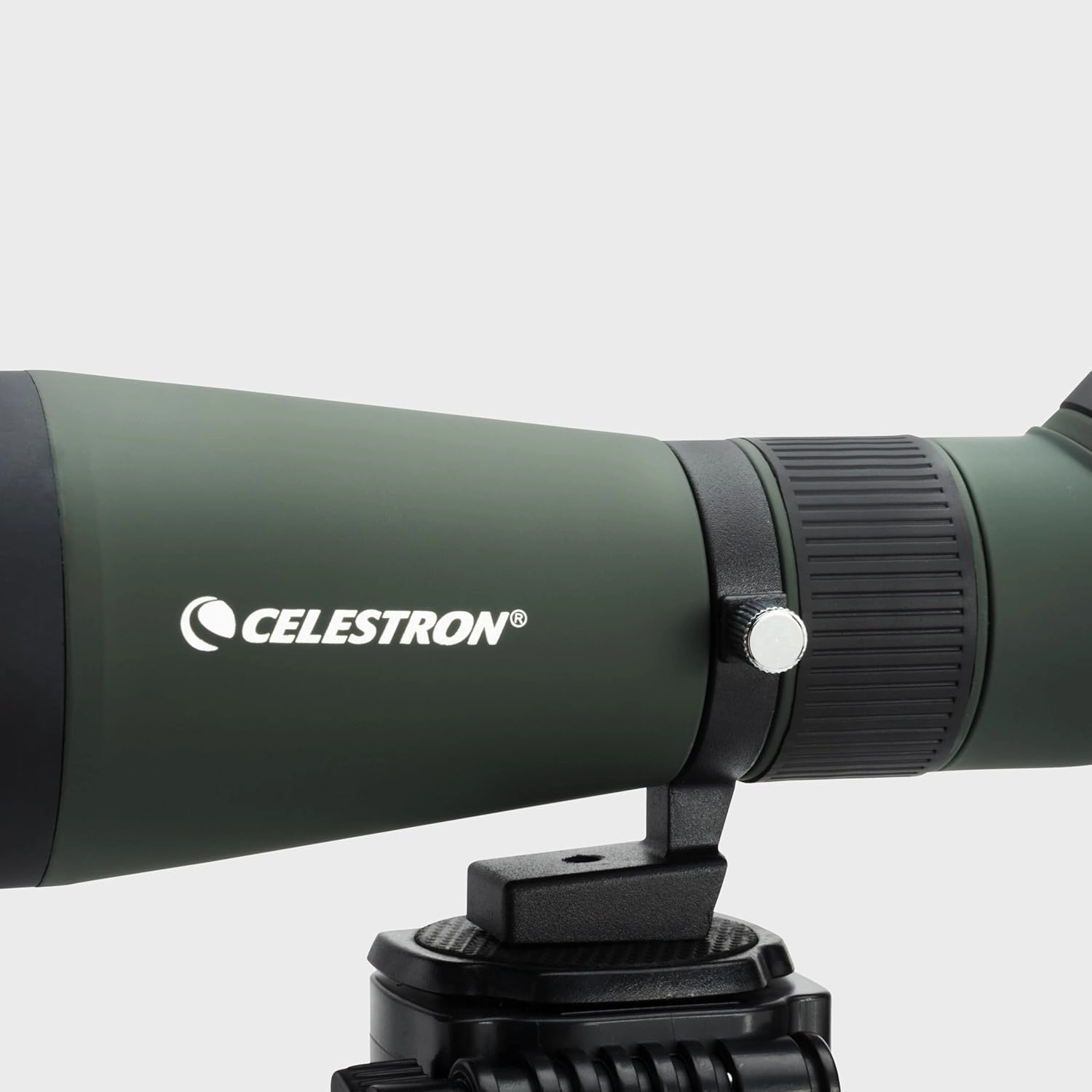 Celestron – LandScout 60mm Angled Spotting Scope – Fully Coated Optics – 12–36x Zoom Eyepiece – Rubber Armored – Tabletop Tripod and Smartphone Adapter