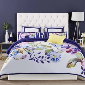 Christian Siriano CS1802KG-1500 Comforter Set Garden Bloom, King