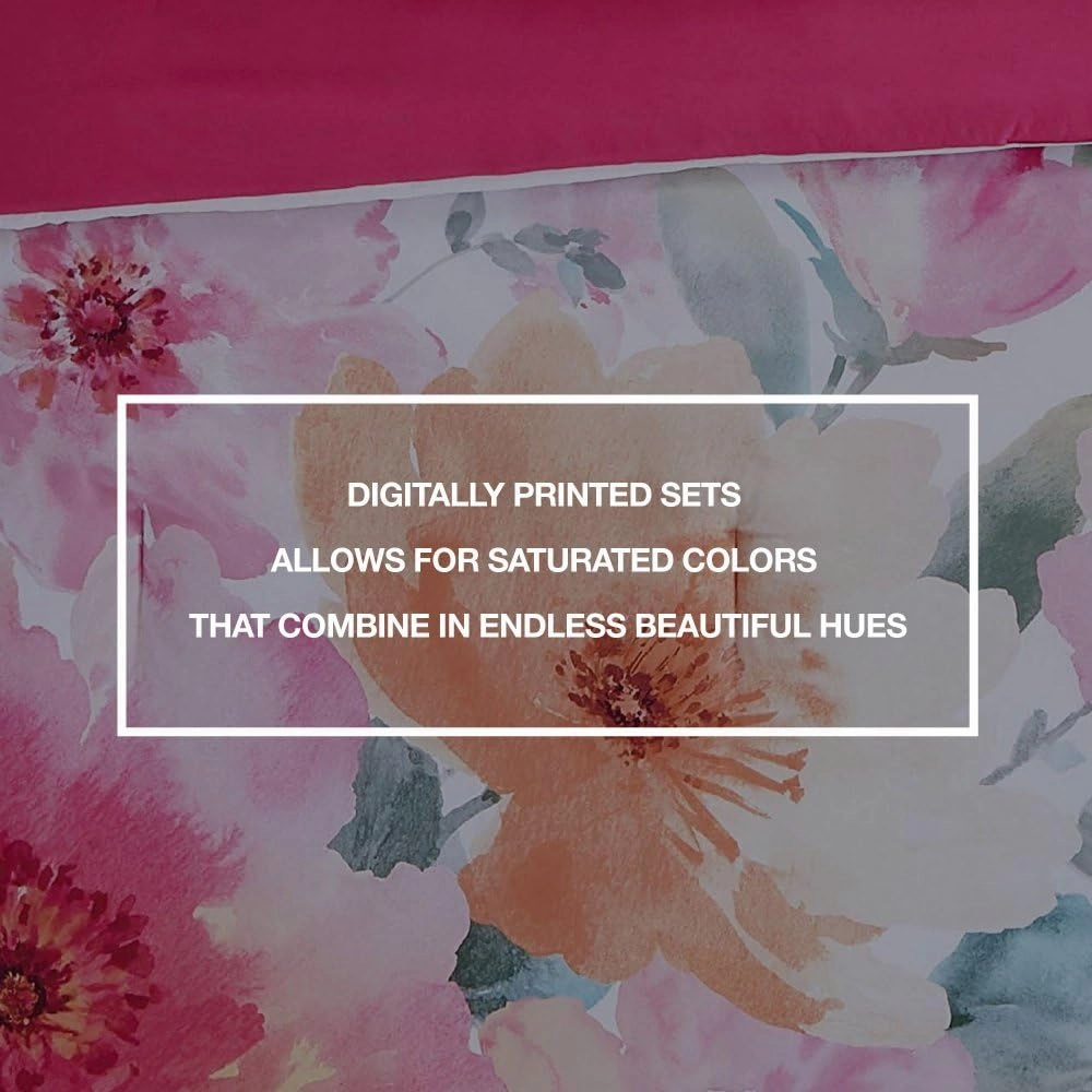 Christian Siriano CS1802KG-1500 Comforter Set Garden Bloom, King