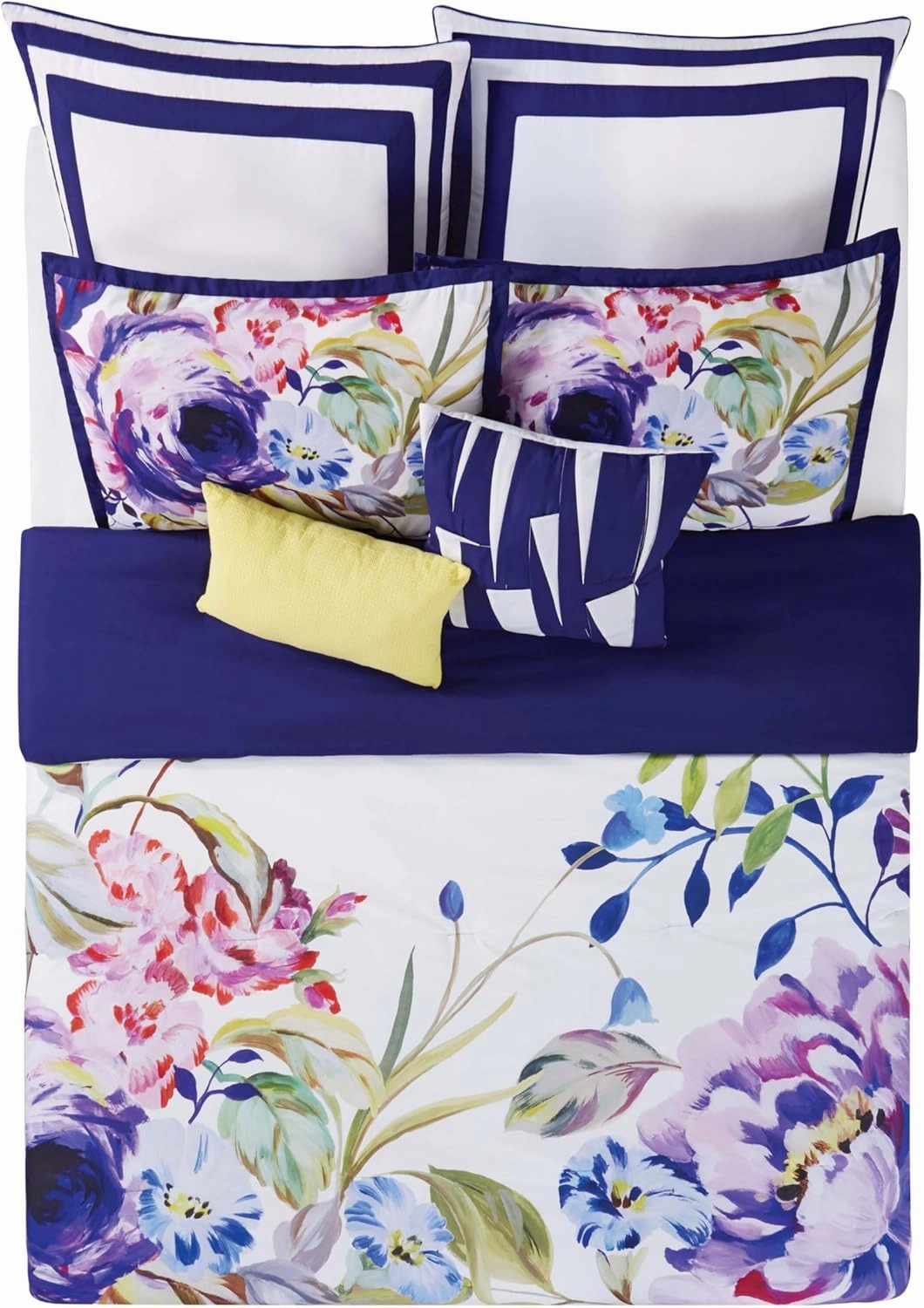 Christian Siriano CS1802KG-1500 Comforter Set Garden Bloom, King