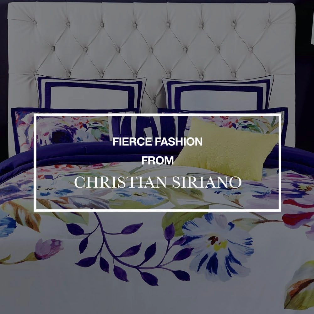 Christian Siriano CS1802KG-1500 Comforter Set Garden Bloom, King