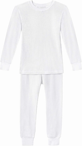 City Threads Boys and Girls Thermal Underwear Base Layer Long John Set - Soft 100% Cotton - Made in USA