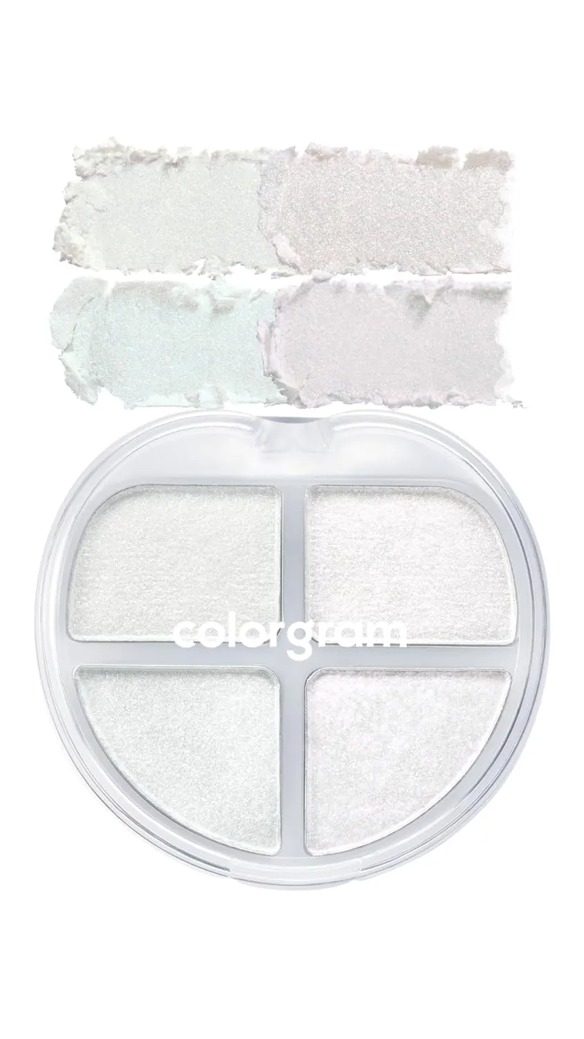 COLORGRAM TINTIN DORY EYESHADOW PALETTE 01 GLITTER DORY | 4 Color Compact Palette with Silky Smooth Texture & Strong Pigmentation | Travel-Friendly Collectible with Vibrant Shades