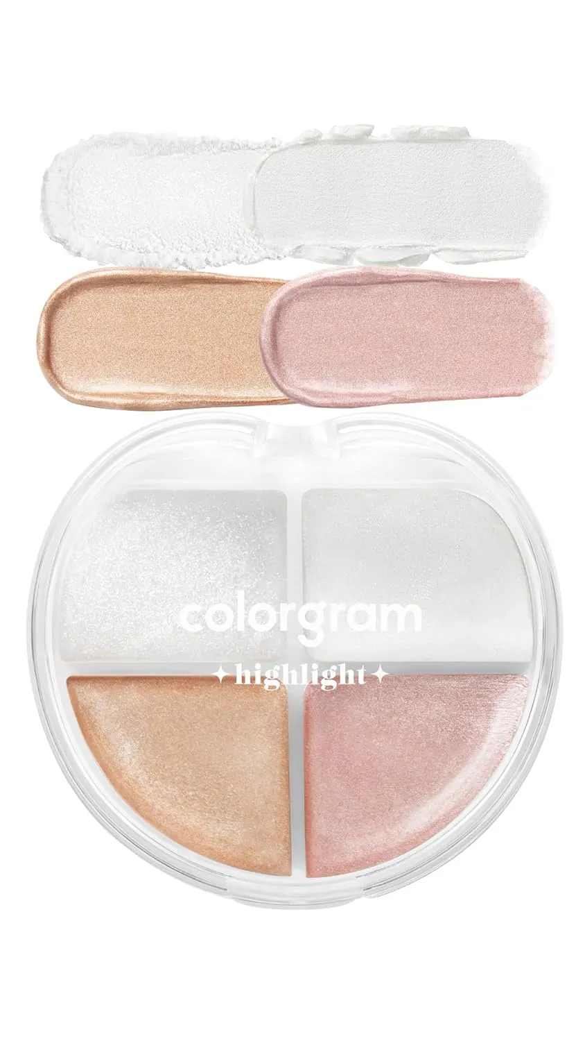 COLORGRAM TINTIN DORY HIGHLIGHTER PALETTE 02 CREAM BALM