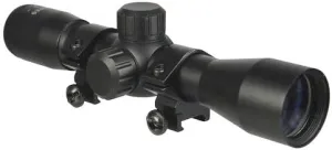 Compact Series 4x30 Rifle Scope with Ring Mounts Fits Weaver Picatinny Rails Fits Mossberg 715t MMR FLEX-22 Hi-Point Carbine Kel-Tec SU16 SU22 Rifles Ruger LC PC Carbine