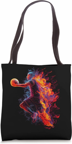 Cool Basketball Tote Bag