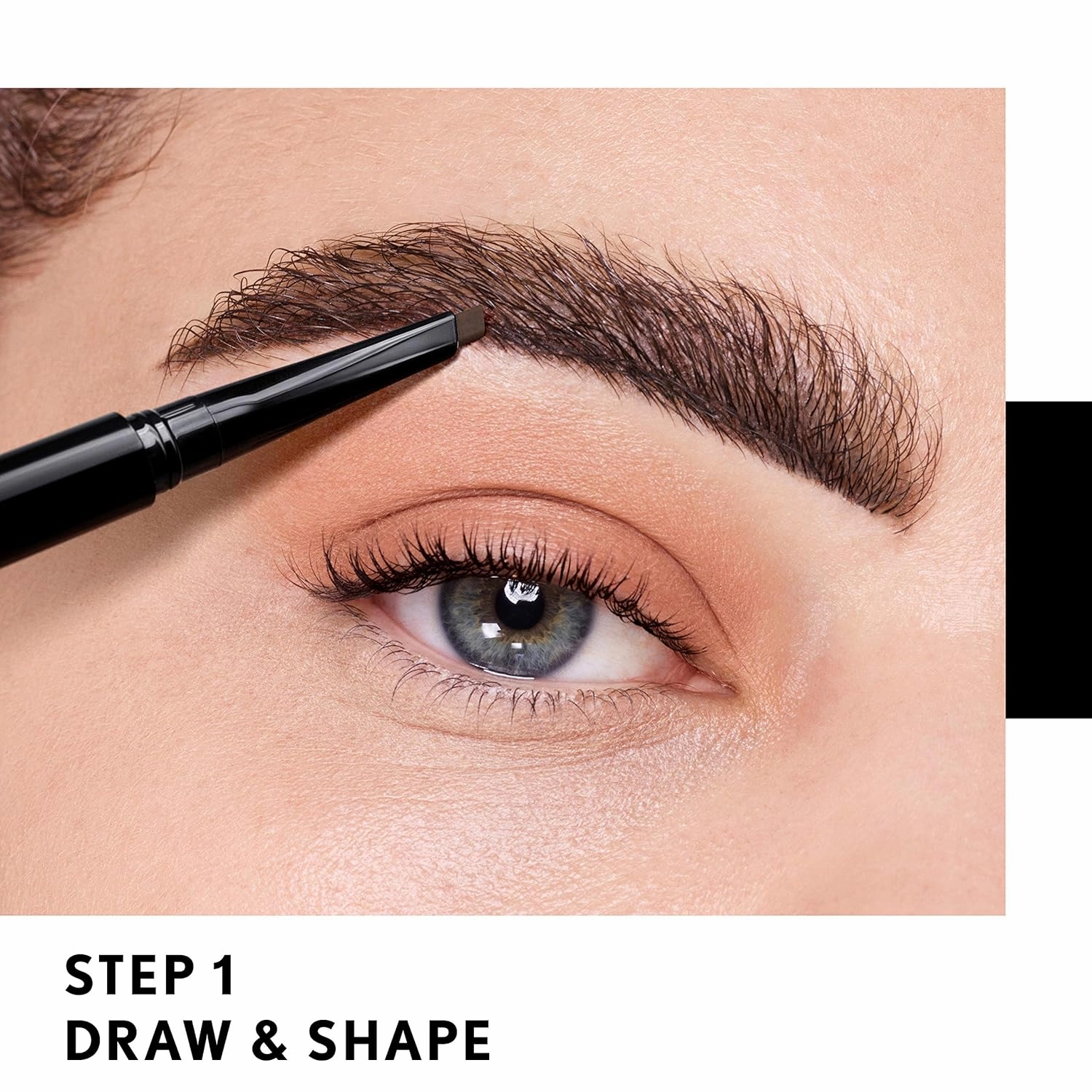COVERGIRL - Easy Breezy Brow Draw & Fill, easy shaping & defining your brows, retractable pencil, sets in place, 100% Cruelty-Free