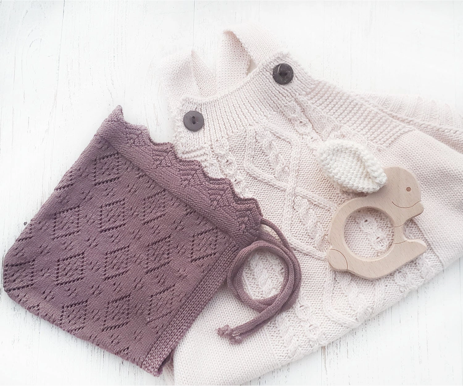 Crochet Crinkle Ears Bunny