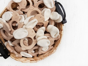 Crochet Crinkle Ears Bunny
