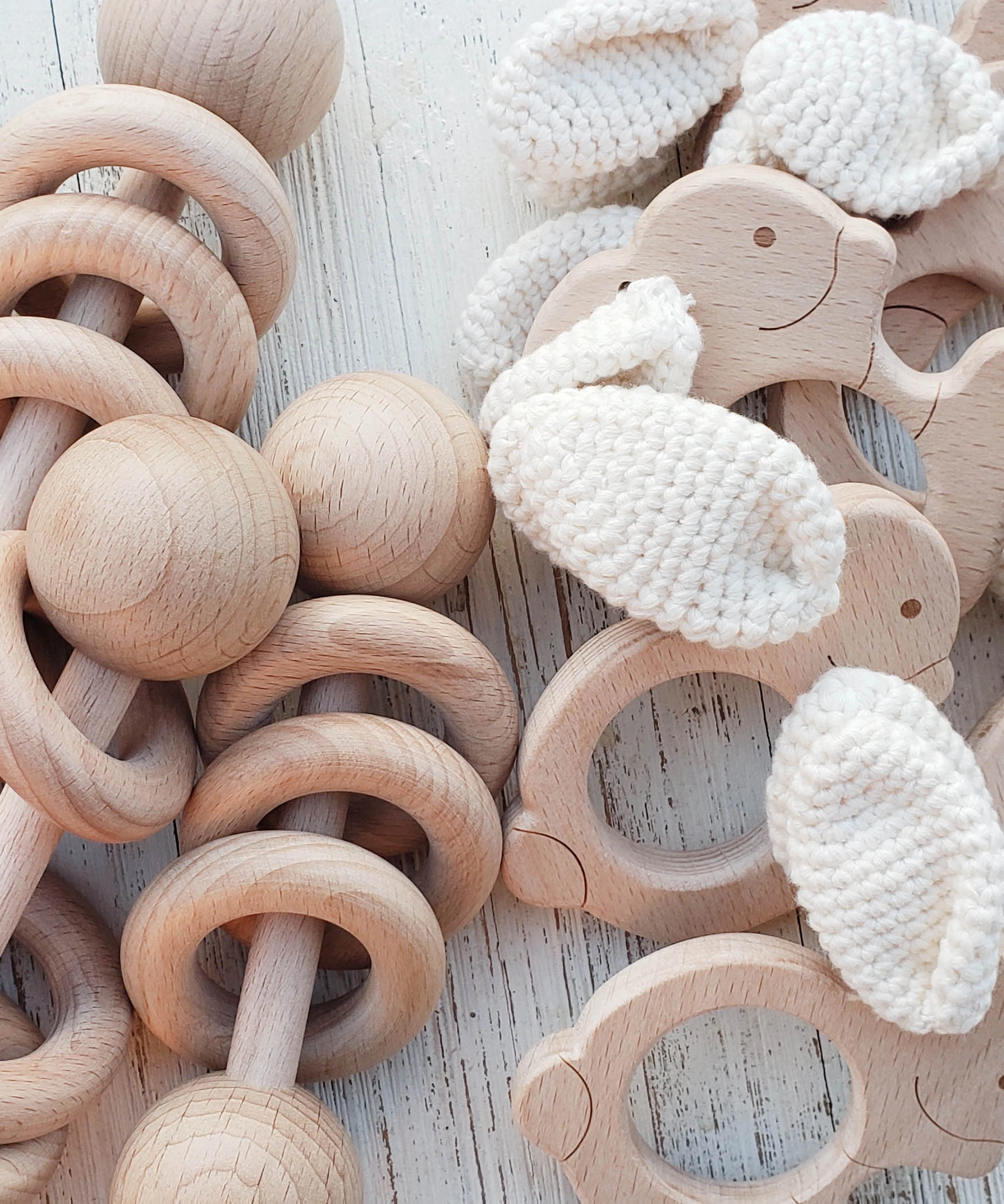 Crochet Crinkle Ears Bunny