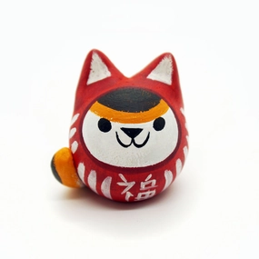 Daruma Cat - Calico Version
