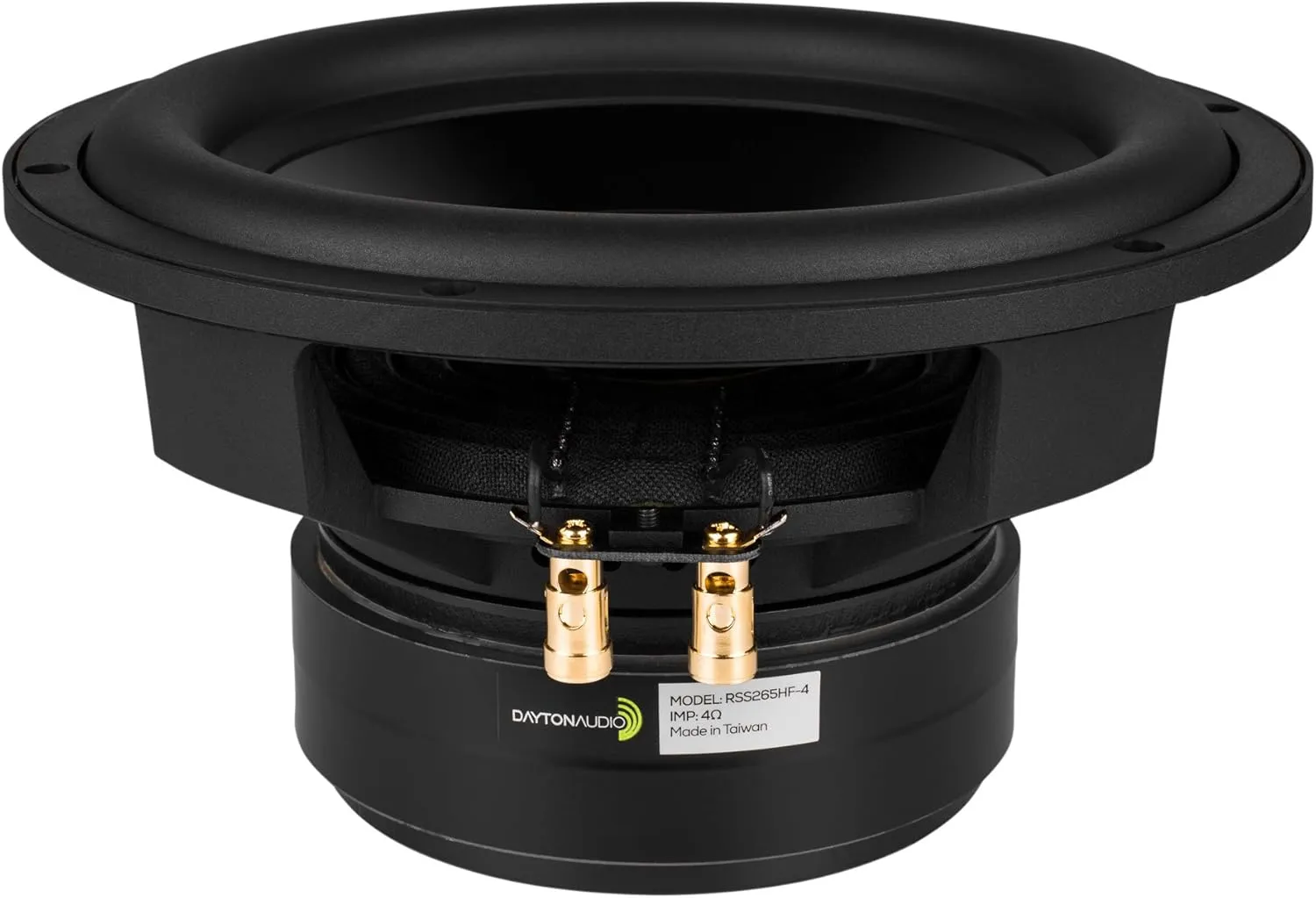 Dayton Audio RSS265HF-4 10" Reference HF Subwoofer 4 Ohm