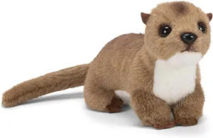 DEMDACO Cute Otter Aquatic Natural Brown 10 inch Children's Soft Plush Stuffed Animal Toy