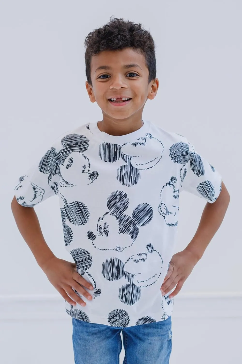Disney 2 Pack T-Shirts Infant to Big Kid Sizes (12 Months - 14-16)