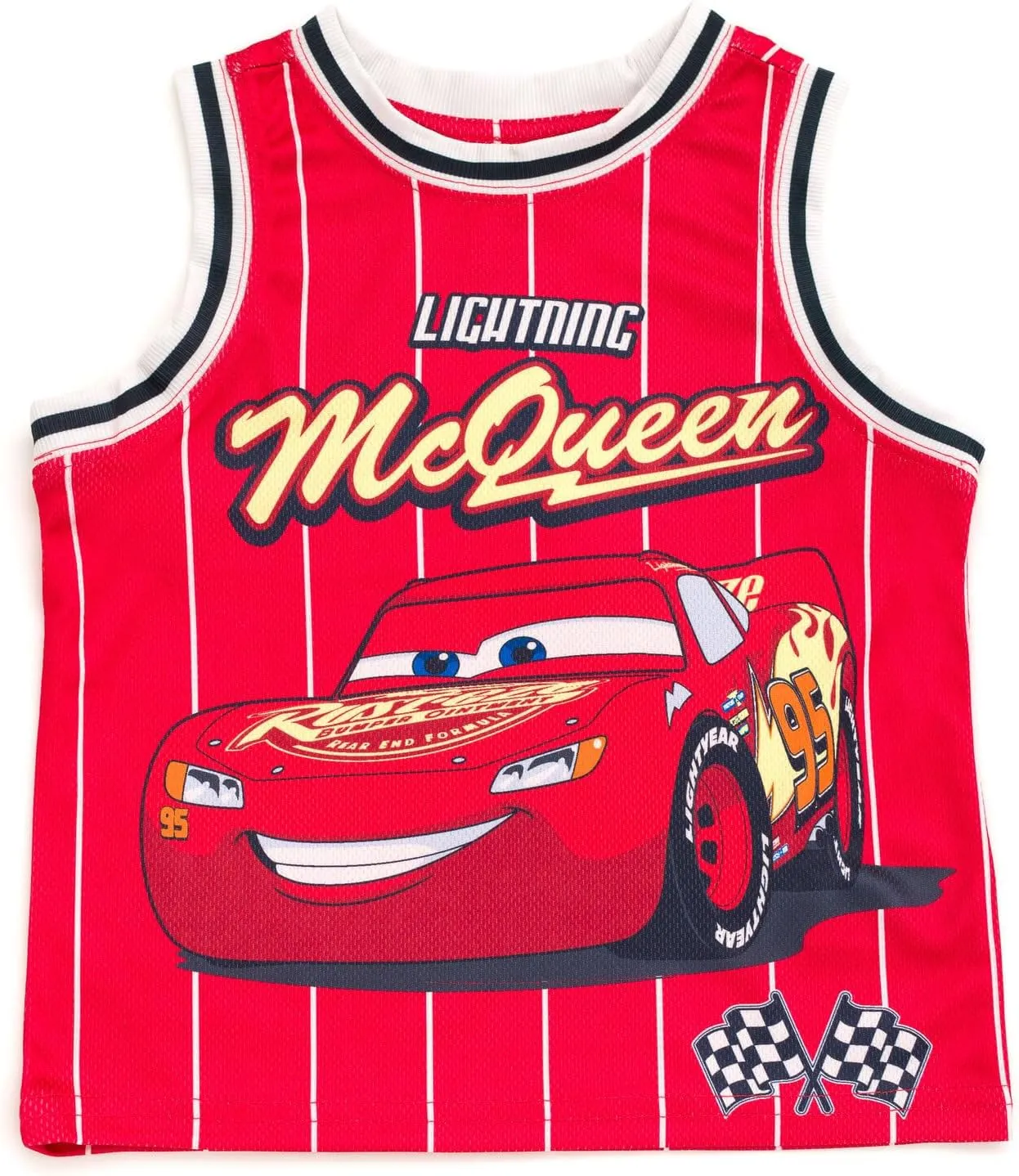 Disney Boys' Basketball Jersey & Shorts Set – Athletic Outfit for Toddlers & Big Kids (2T-10/12)