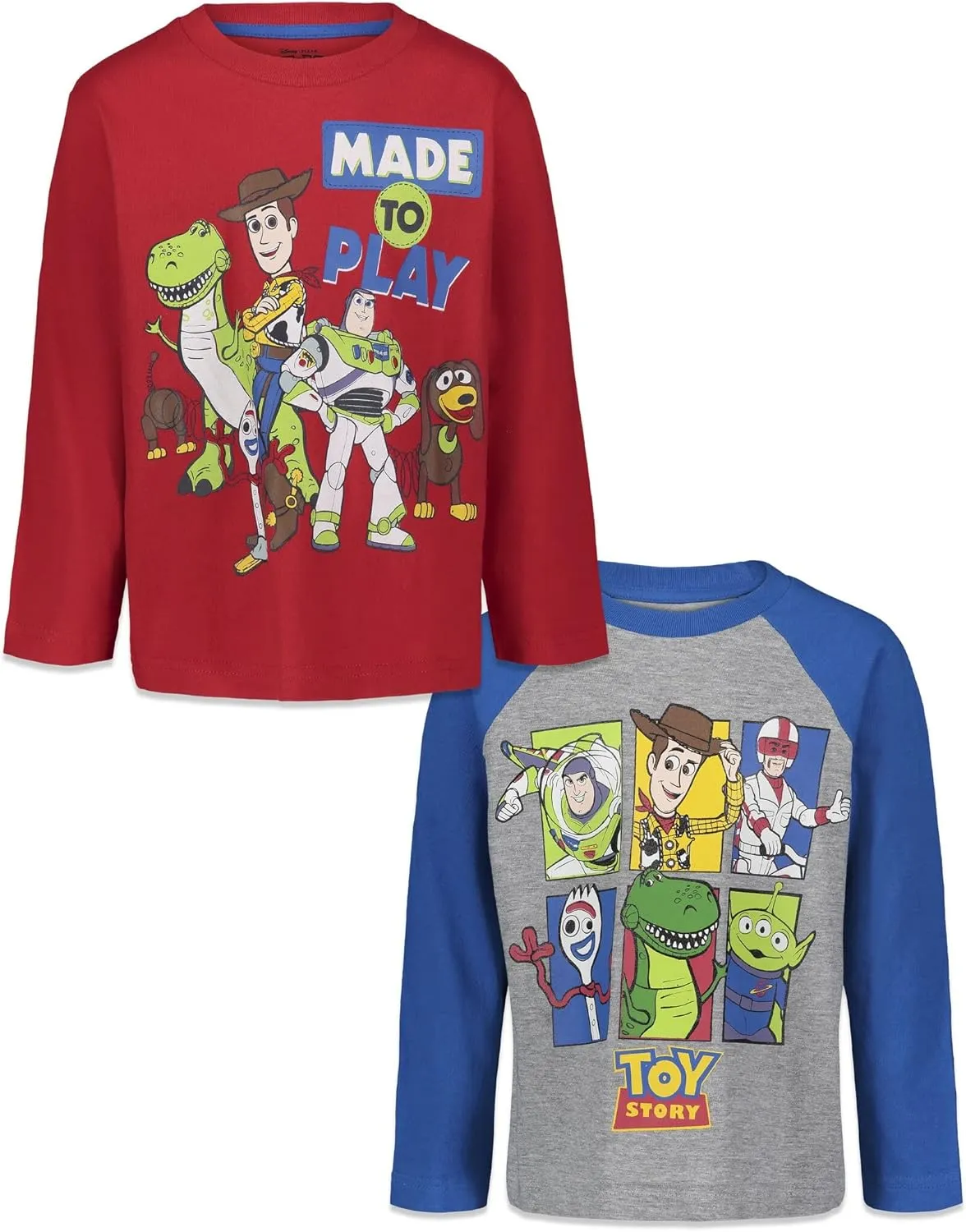 Disney Mickey Mouse 2 Pack T-Shirts Toddler to Big Kid