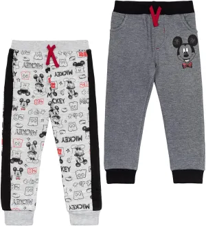 Disney Mickey Mouse Cars Lion King Toy Story 2 Pack Pants Infant to Big Kid Sizes (12 Months - 10-12)