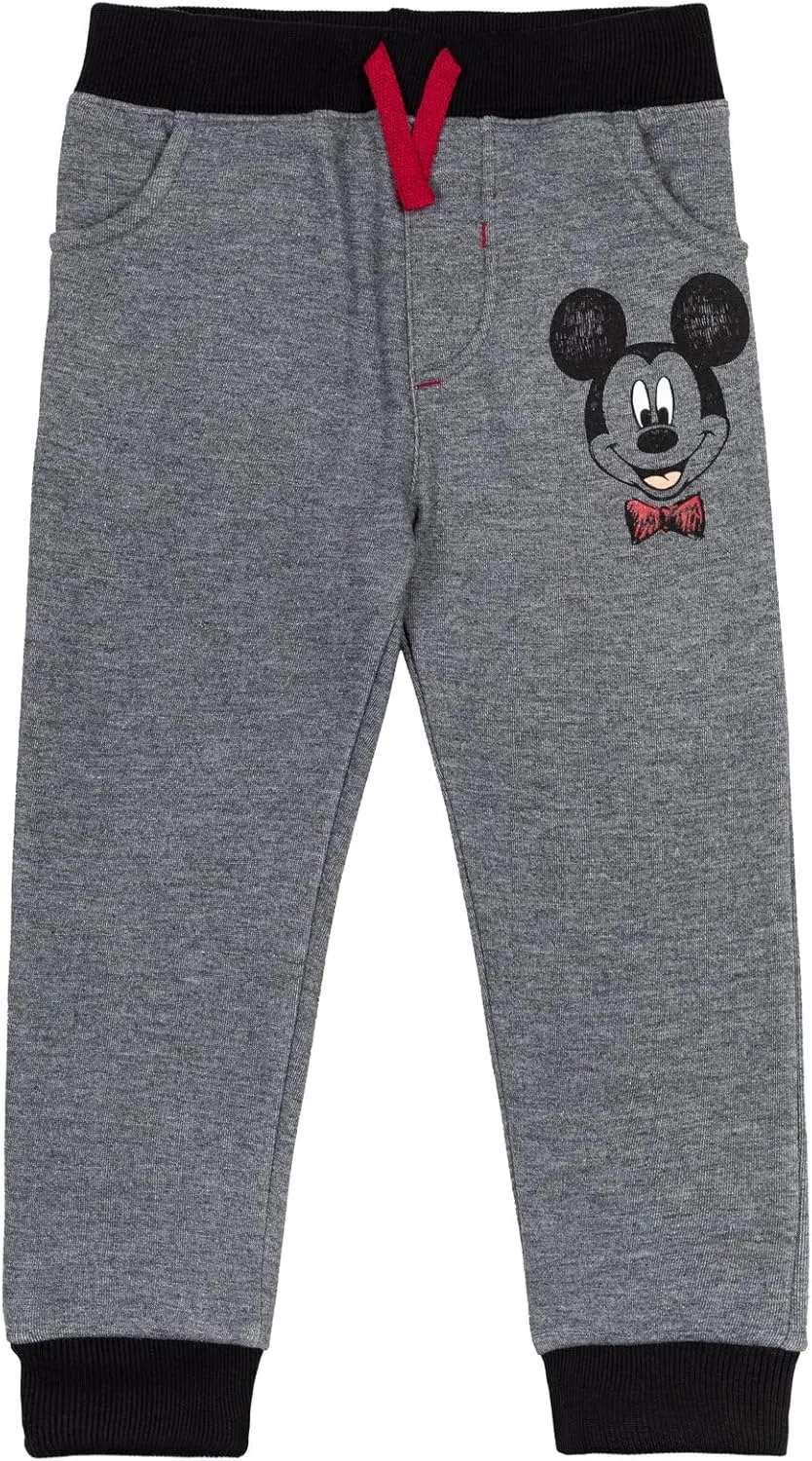 Disney Mickey Mouse Cars Lion King Toy Story 2 Pack Pants Infant to Big Kid Sizes (12 Months - 10-12)