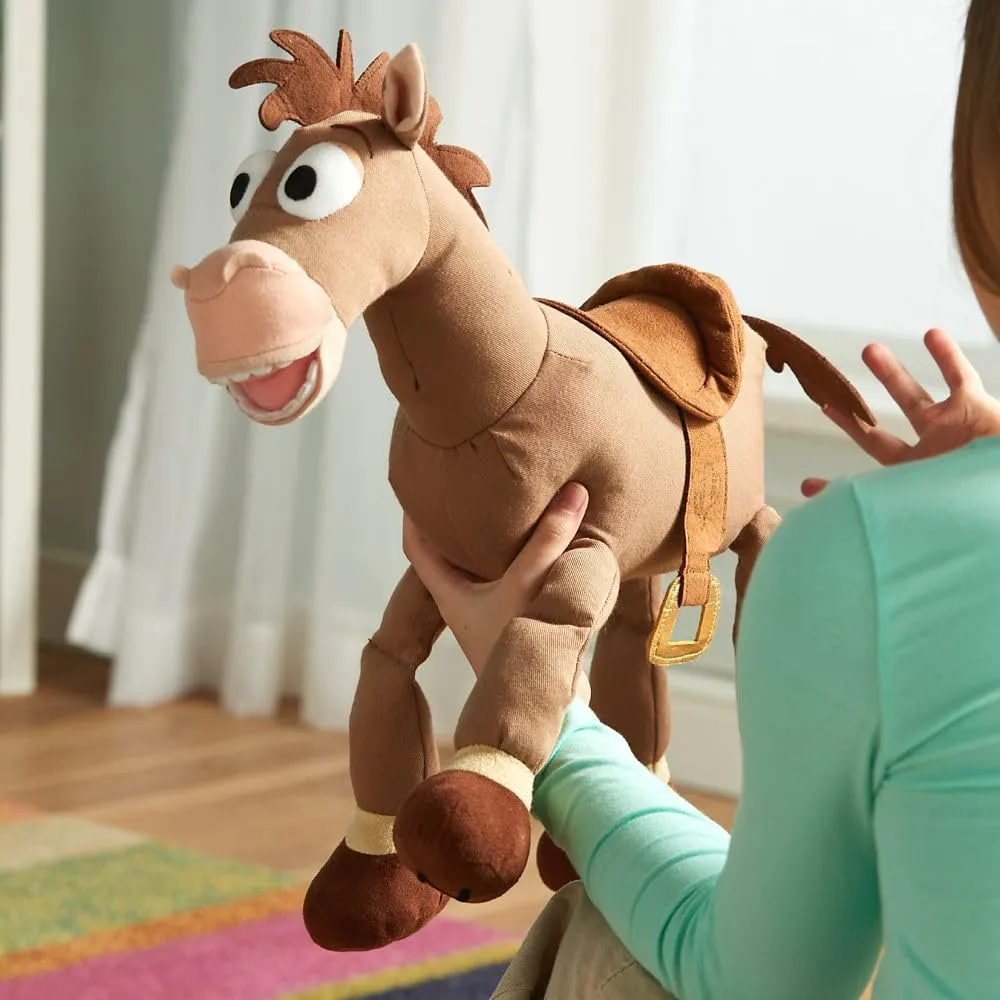 DISNEY STORE Official Toy Story Plush, Bullseye, Iconic Cuddly Toy Character with Embroidered Eyes and Soft Plush Features, Suitable for All Ages