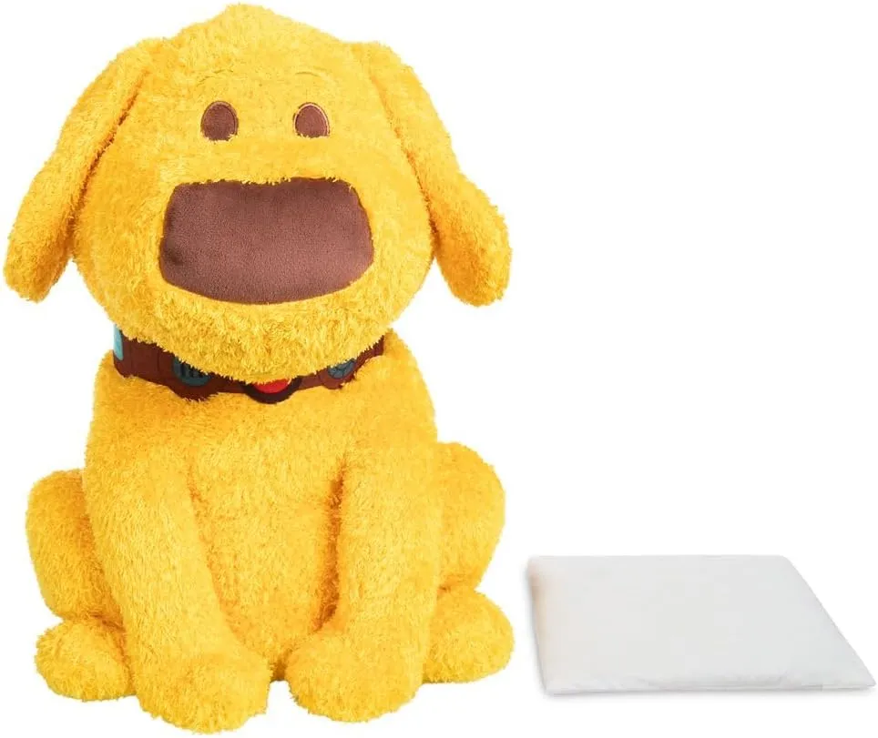 Disney Store Official Weighted Plush - Dug from Up - Soft Stuffed Animal with Shaggy Coat - 2.5 lb Removable Weight - Ideal Toy Story Toy for Snuggling