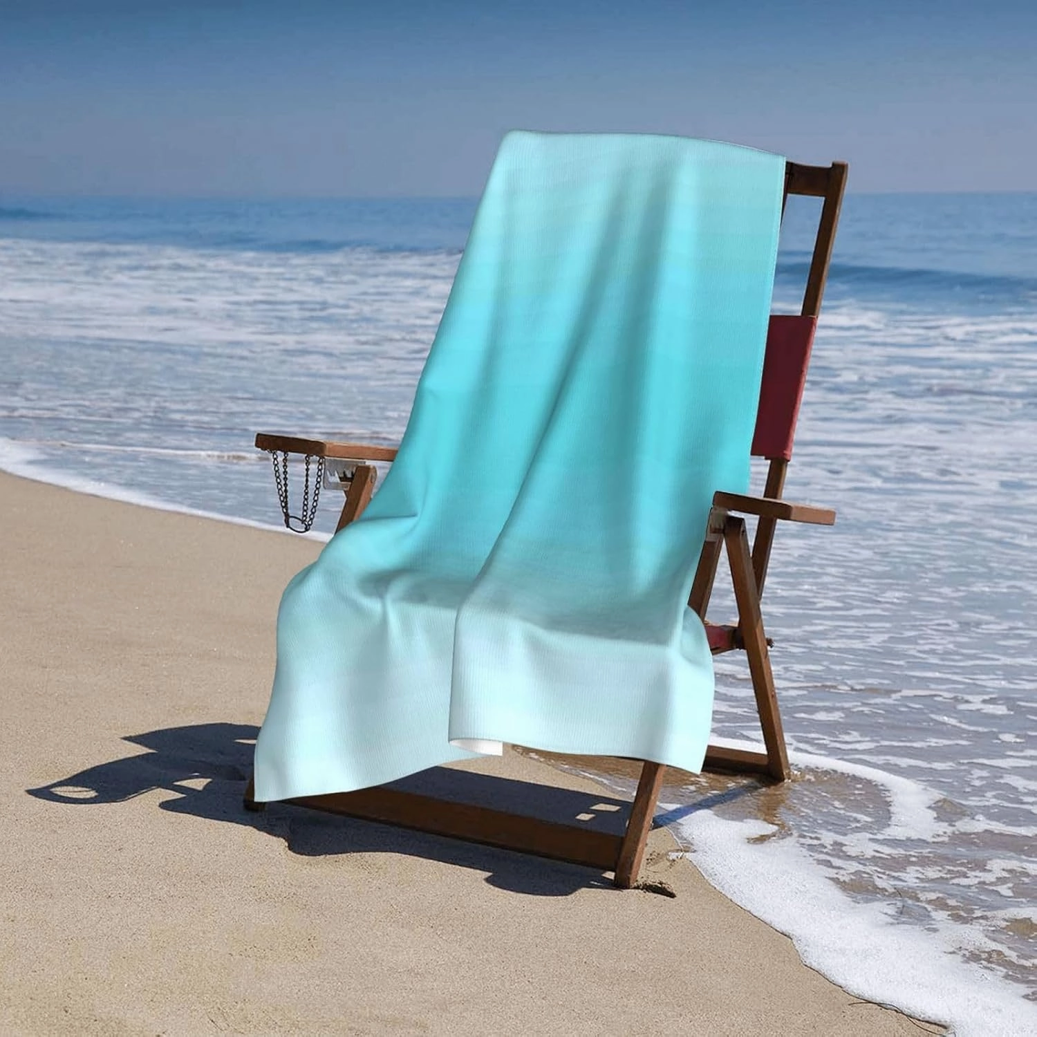 Dolphins Jumping at Sunset，Microfiber Beach Towel,Quick Dry Super Absorbent Lightweight Oversized Large Towels Blanket for Travel Pool Swimming Bath,32 x 52 in
