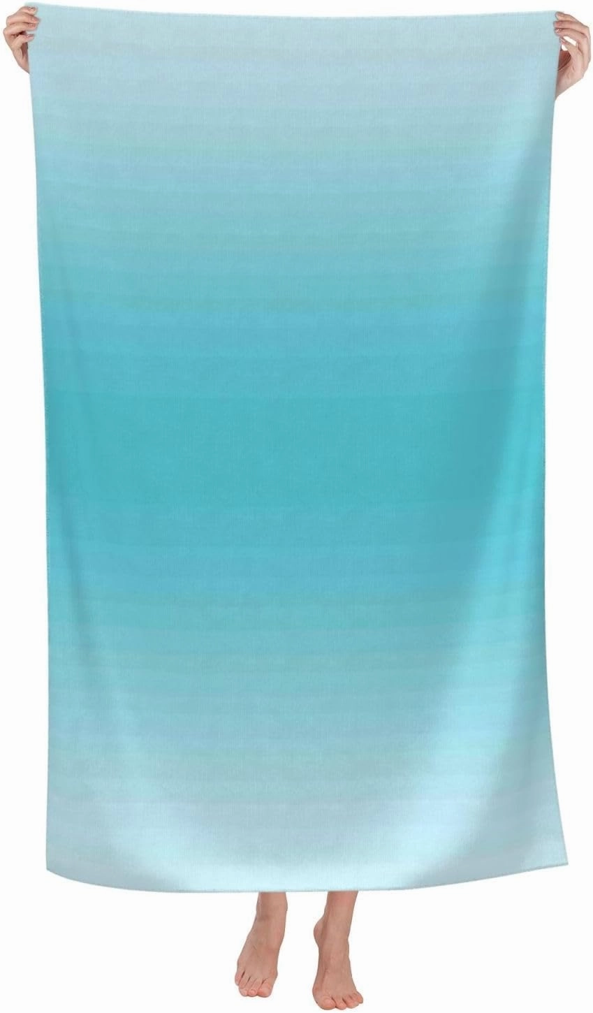 Dolphins Jumping at Sunset，Microfiber Beach Towel,Quick Dry Super Absorbent Lightweight Oversized Large Towels Blanket for Travel Pool Swimming Bath,32 x 52 in