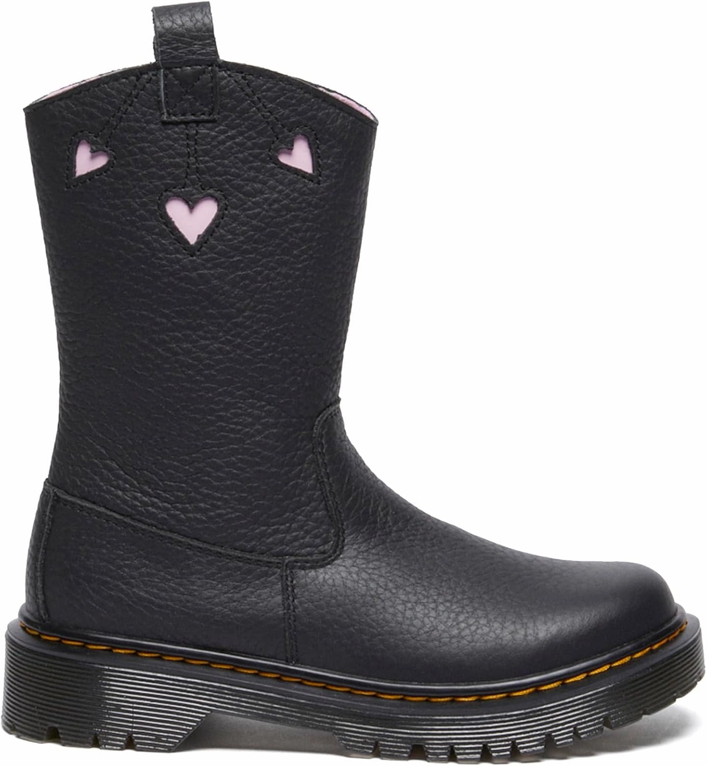 Dr. Martens Unisex-Child Bex Heart P-o Boot Junior (Little Big Kid) Fashion