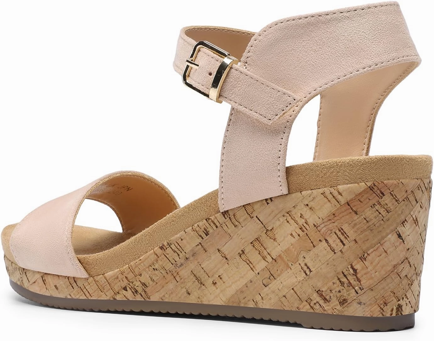 DREAM PAIRS Women's Open Toe Buckle Ankle Strap Platform Wedge Sandals Women 2025