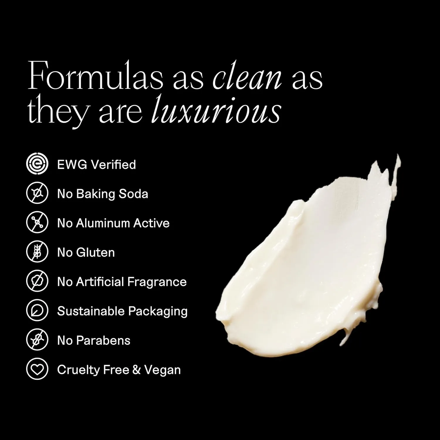 Each & Every Aluminum Free Deodorant for Women & Men, Citrus & Vetiver - All Natural Deodorant for Sensitive Skin, EWG Verified - Clean, Baking Soda-Free, Plant-Based Fragrance - 2.5oz