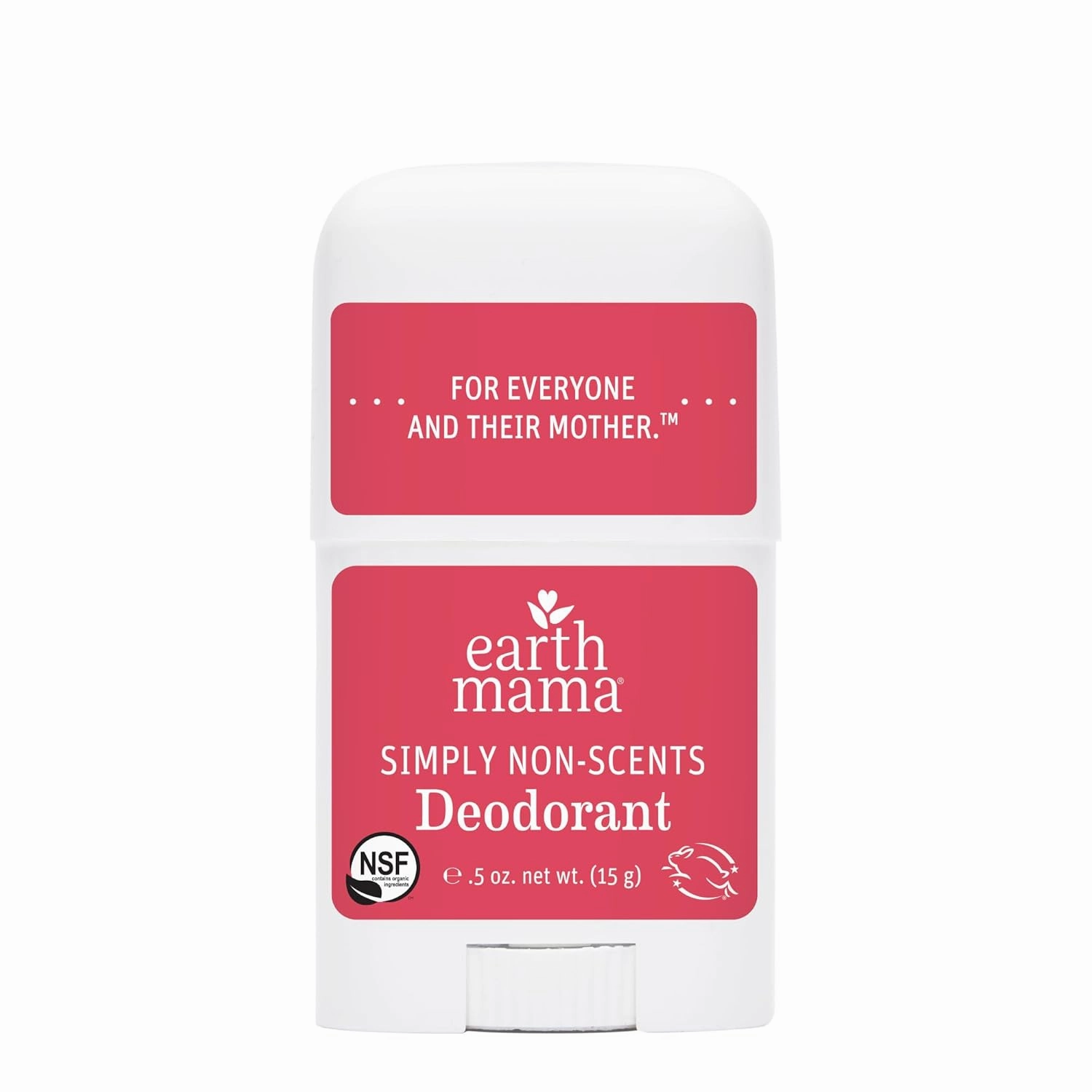 Earth Mama Mini Deodorant Travel Set | Safe for Sensitive Skin, Pregnancy and Breastfeeding, Contains Organic Calendula with No Fragrance Chemicals 0.56 Ounce (Pack of 4)