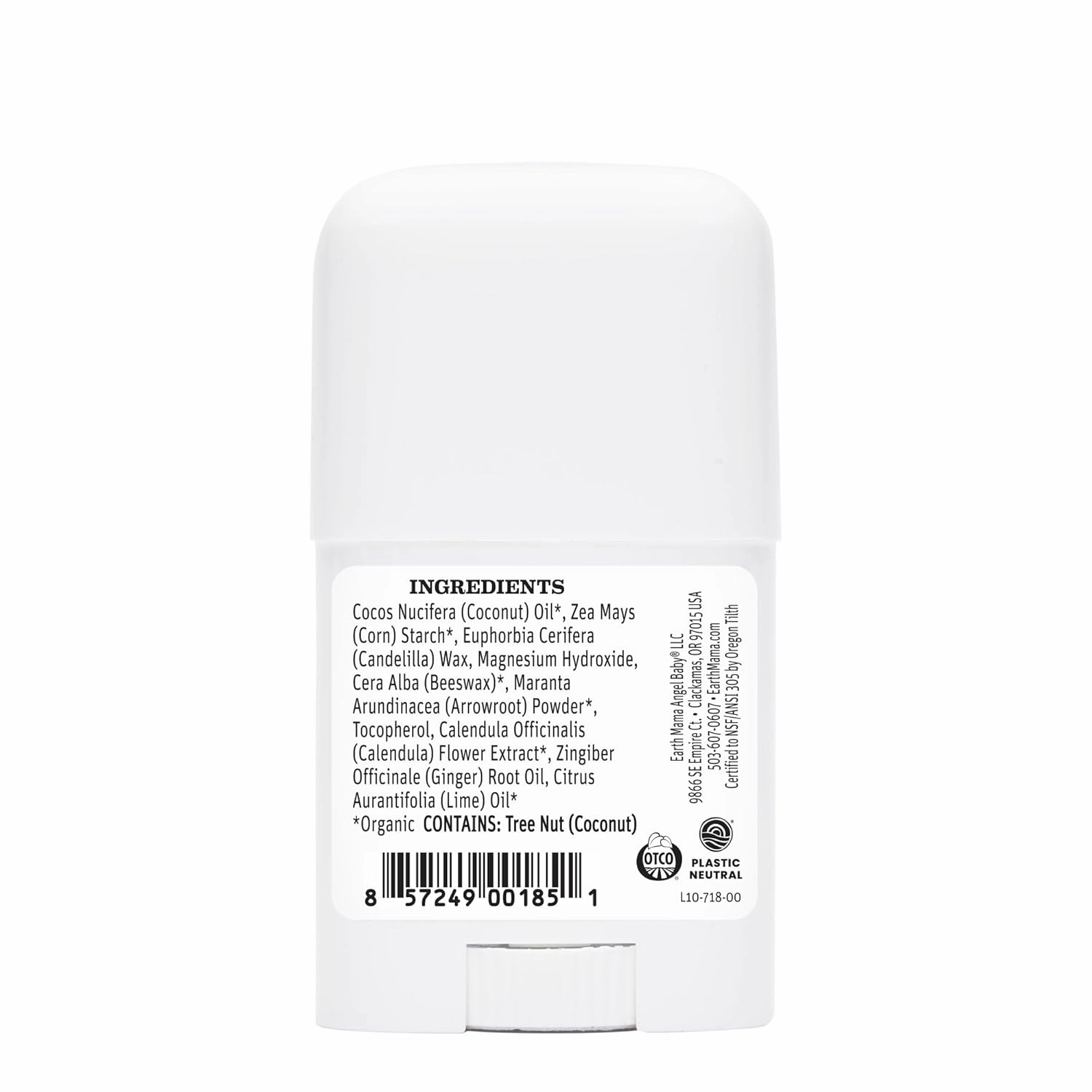 Earth Mama Mini Deodorant Travel Set | Safe for Sensitive Skin, Pregnancy and Breastfeeding, Contains Organic Calendula with No Fragrance Chemicals 0.56 Ounce (Pack of 4)