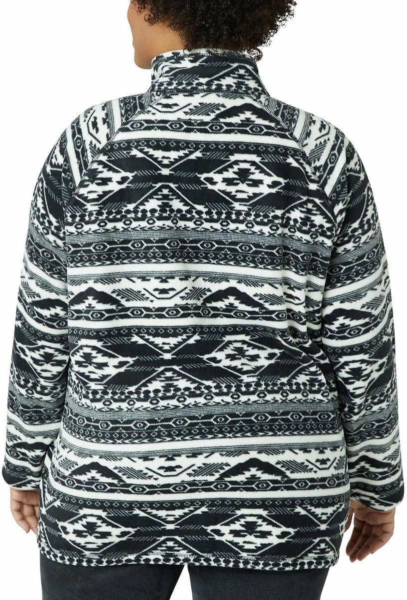 Eddie Bauer Women's Ultra Soft Fleece 1/4 Zip Long Sleeve Pullover Top