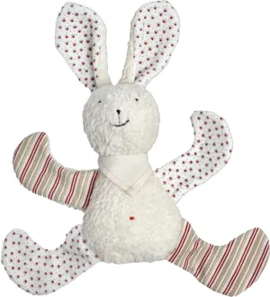 Efie Organic Cotton White Bunny Rabbit Filled with Wool