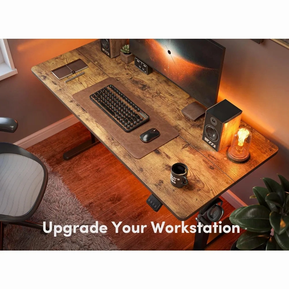 Electric Standing Desk, 55 x 24 Inches Height Adjustable Stand-up Desk,