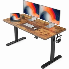 Electric Standing Desk, 55 x 24 Inches Height Adjustable Stand-up Desk,