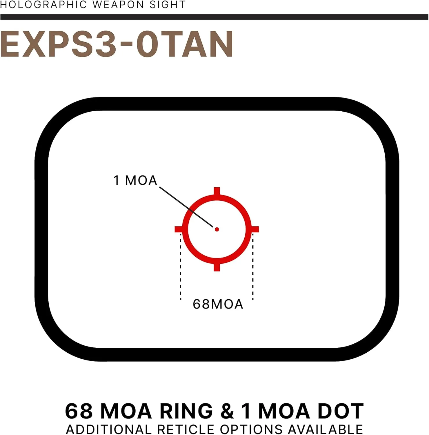 EOTECH EXPS3 Holographic Weapon Sight
