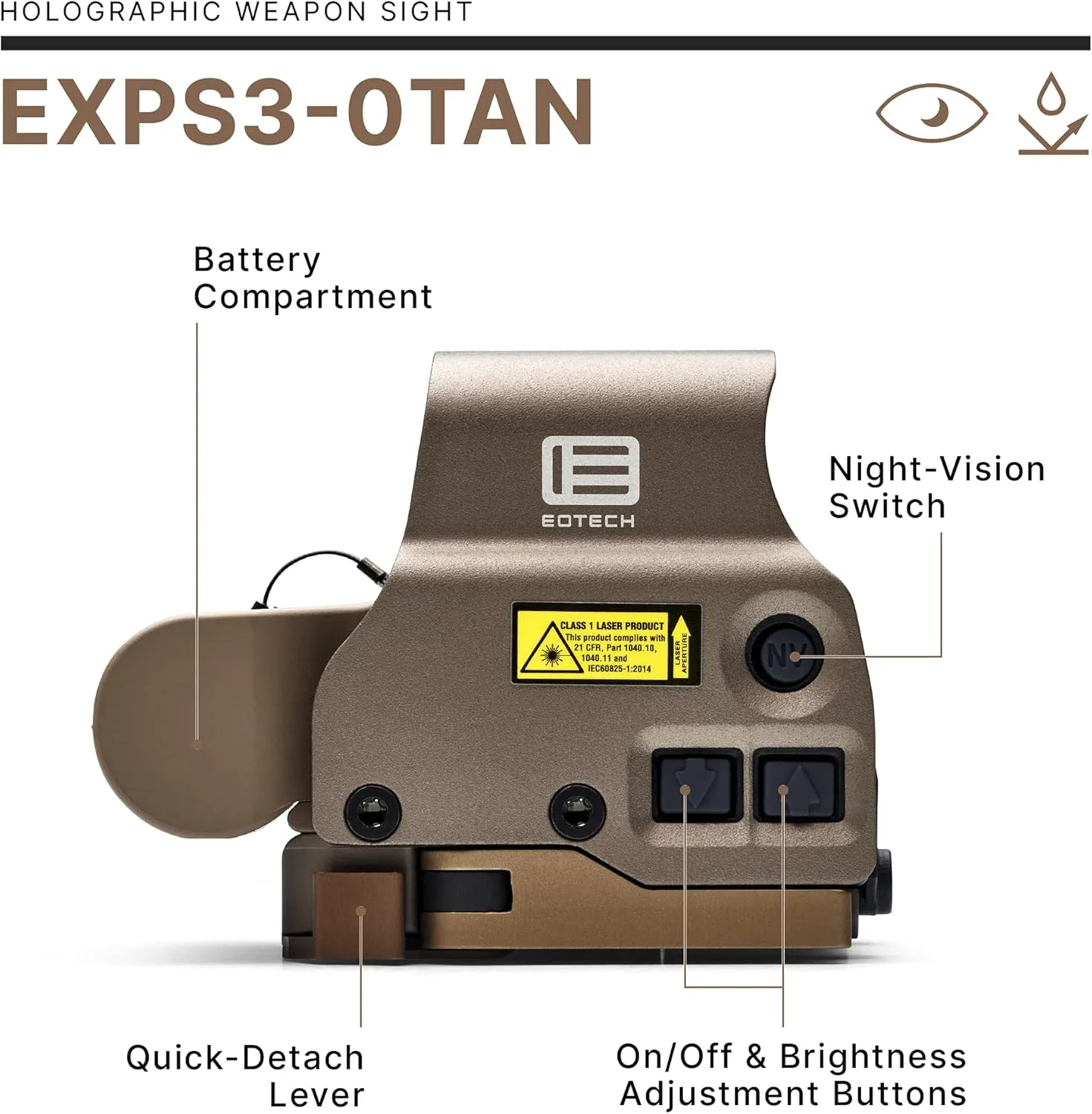 EOTECH EXPS3 Holographic Weapon Sight