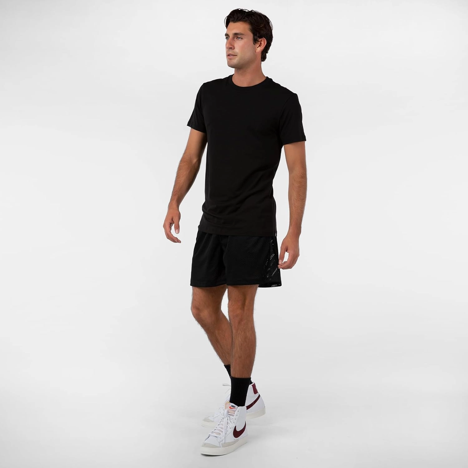Ethika Mens Basketball Short | Black