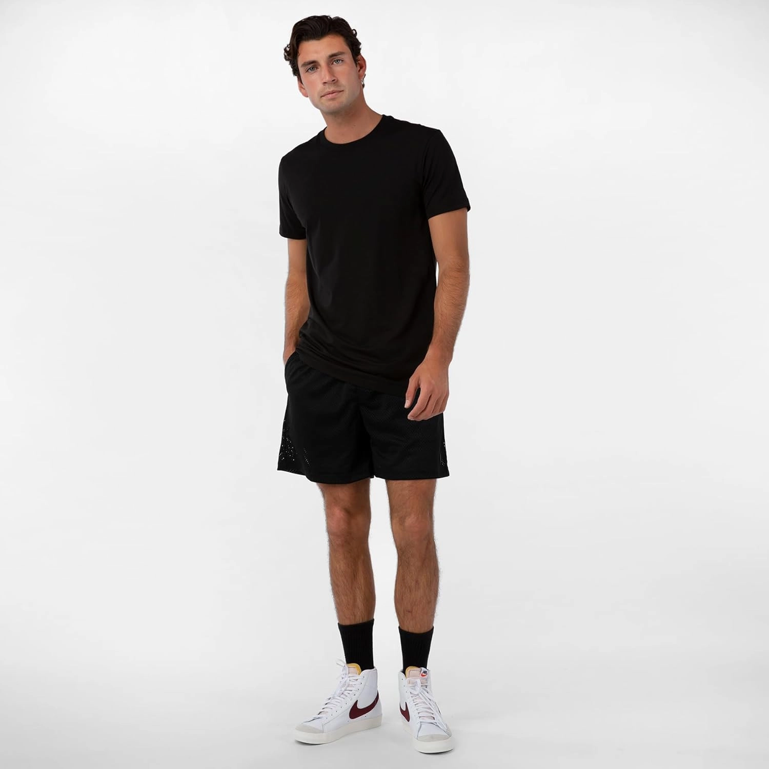 Ethika Mens Basketball Short | Black
