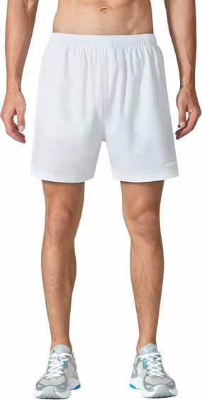 EZRUN Men's 5 Inches Running Workout Shorts Quick Dry Lightweight Athletic Shorts with Liner Zipper Pockets