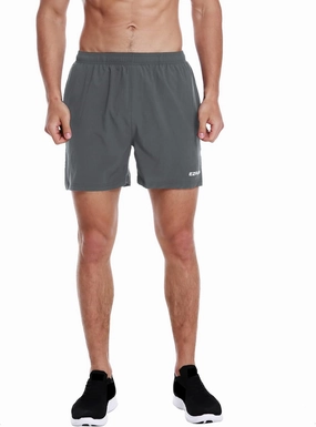 EZRUN Men's 5 Inches Running Workout Shorts Quick Dry Lightweight Athletic Shorts with Liner Zipper Pockets
