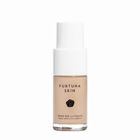 Face & Eye Serum - Dual-Use Formula to Lift, Reduce Puffiness and Even Tone, Wild-Foraged Botanicals, Vegan, Dermatologist Tested, EWG Verified, 15ml