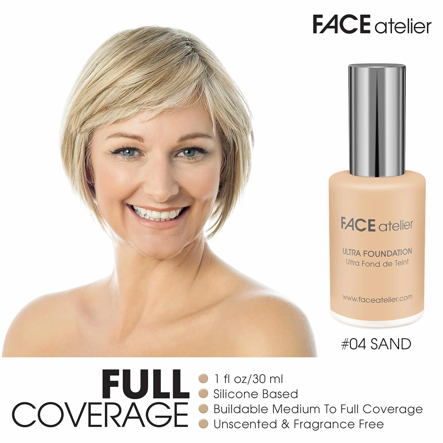 Face Atelier Ultra Foundation - 4 - Sand