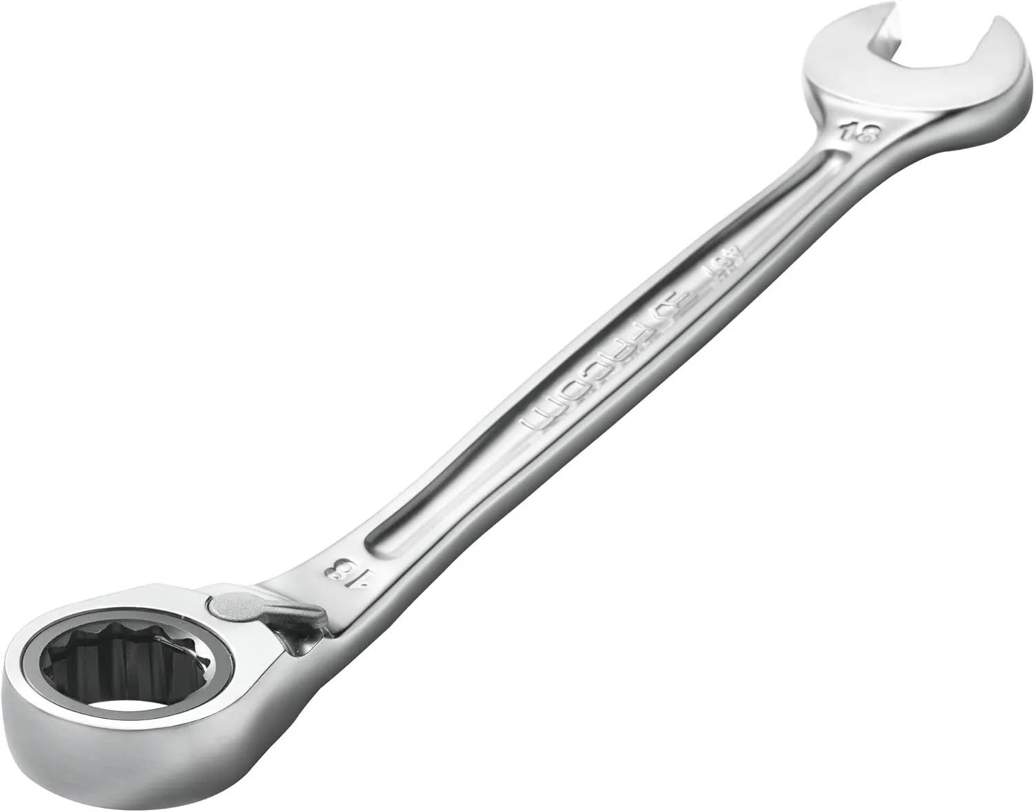 Facom 467B.7 Anti Slip Combination Ratcheting Spanner, 7mm