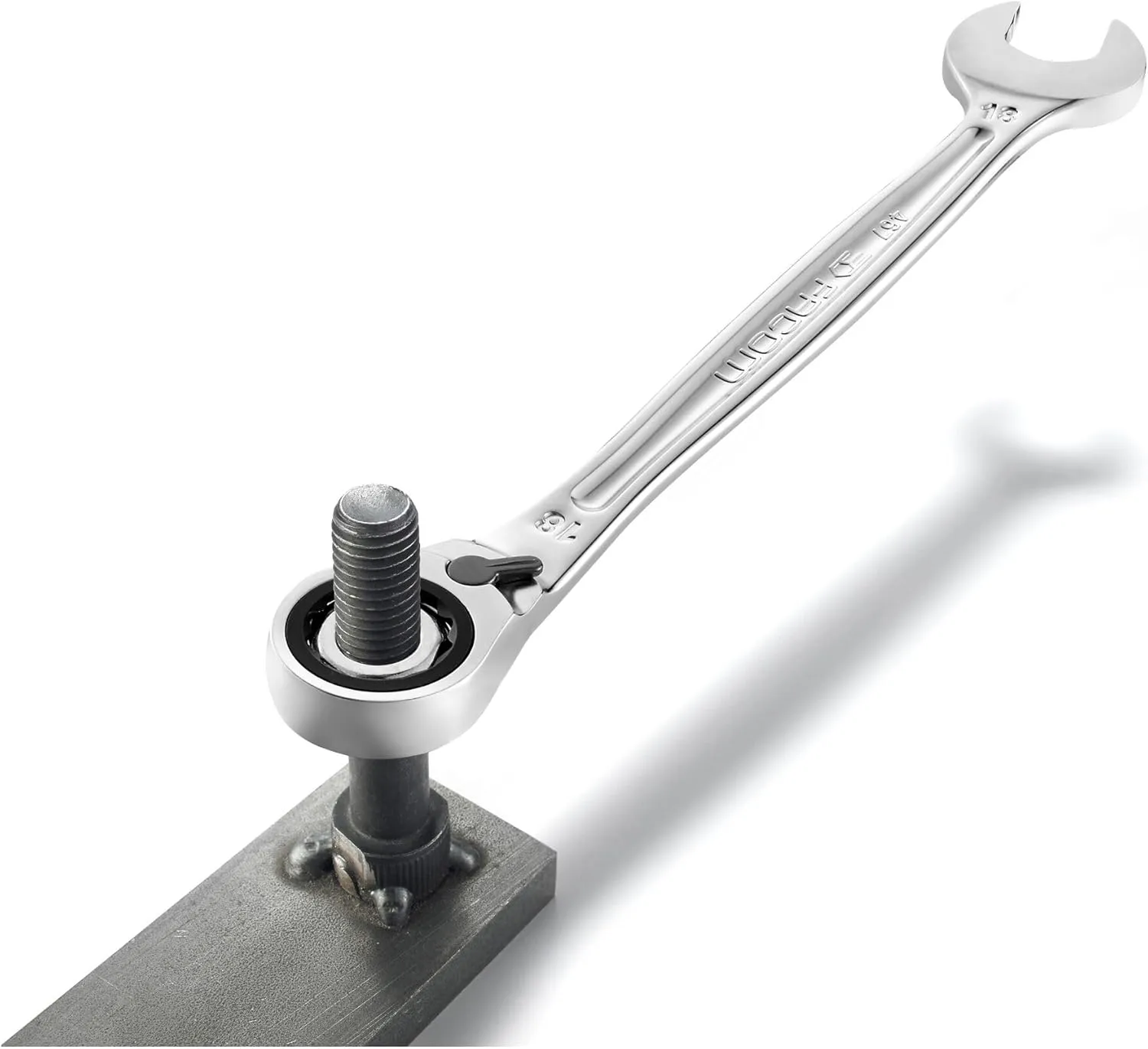 Facom 467B.7 Anti Slip Combination Ratcheting Spanner, 7mm