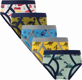 Family Feeling Little Boys' Cotton Boxer Brief Soft Underwear