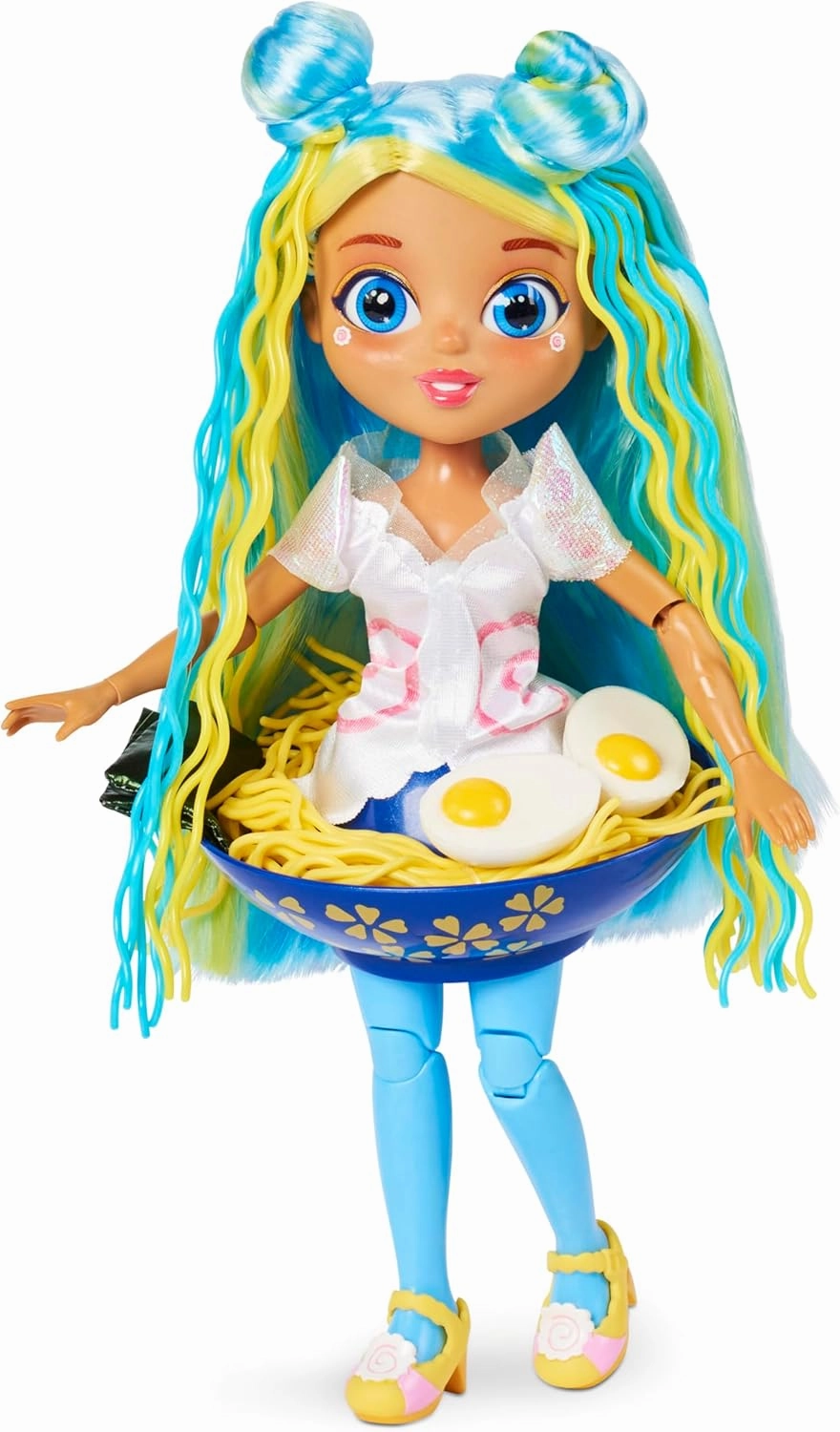 Fidgie Friends Ramen Dream, Fashion Doll, Push Pop Fidget Toy, Anxiety and Stress Relief for Kids