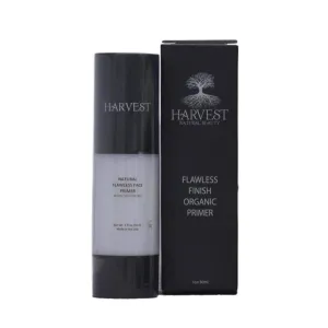 Flawless Finish Organic Primer - 100% Natural and Certified Organic Face Primer - Non-Toxic, Vegan and Gluten-Free