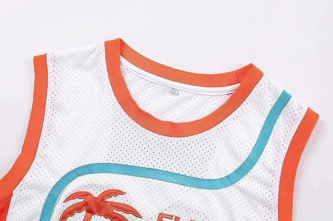 Flint Tropics Jackie Moon #33 Coffee Black #7 Semi Pro 90s Hip Hop Clothes for Party Men Basketball Jersey S-3XL