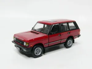 FloZ for BM Creations for Range for Rover 1992 Classic for LSE Car Left Hand Drive Red 1/64 Truck Pre-Built Model